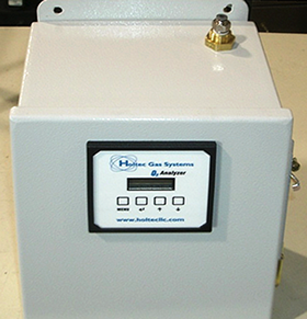 Oxygen analyzer wall-mounted HCGA